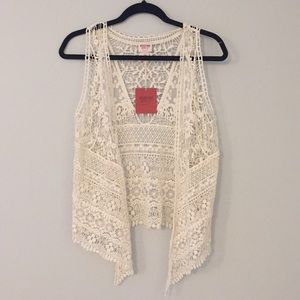 Crochet vest
